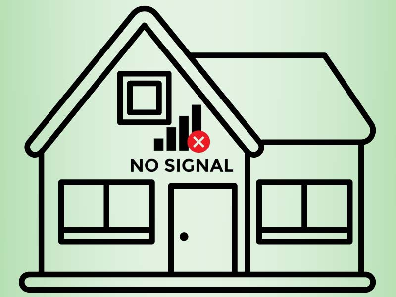 Mobile Networks Lose Signals Inside Rooms