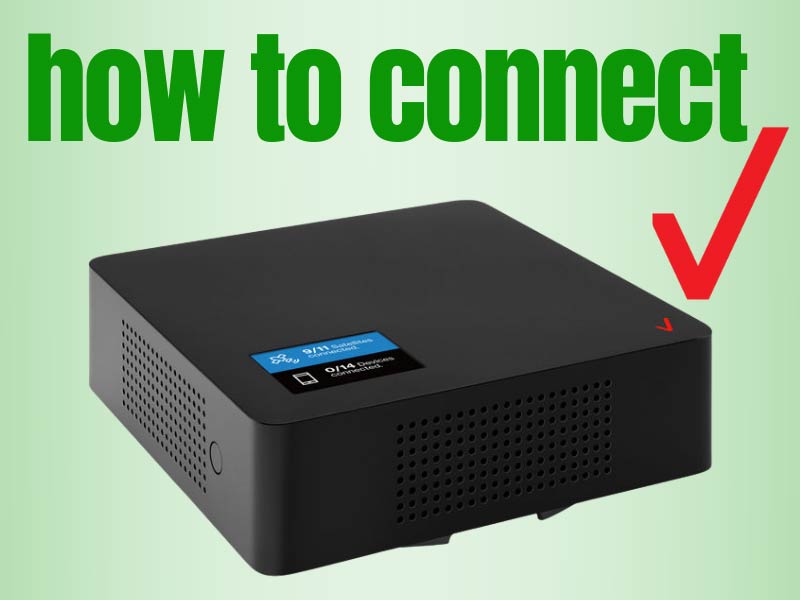 connect to verizon network extender