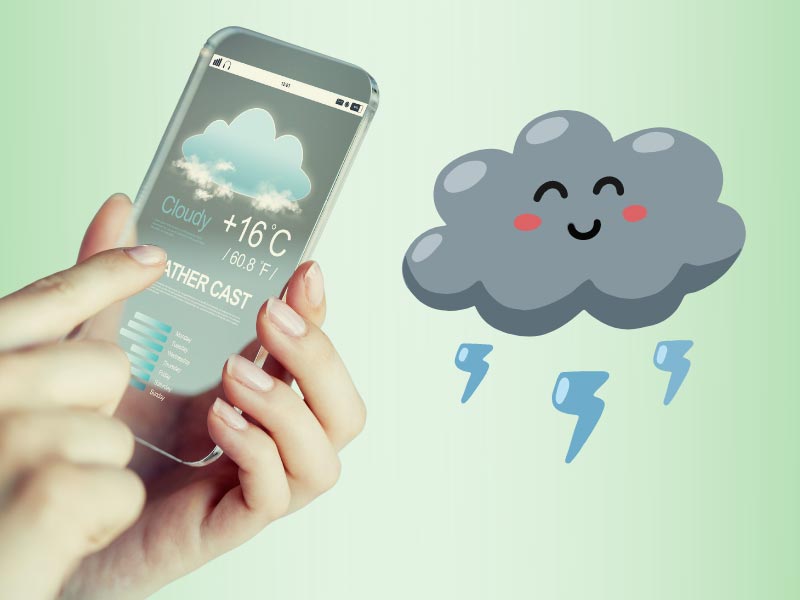 weather affect cell phone reception