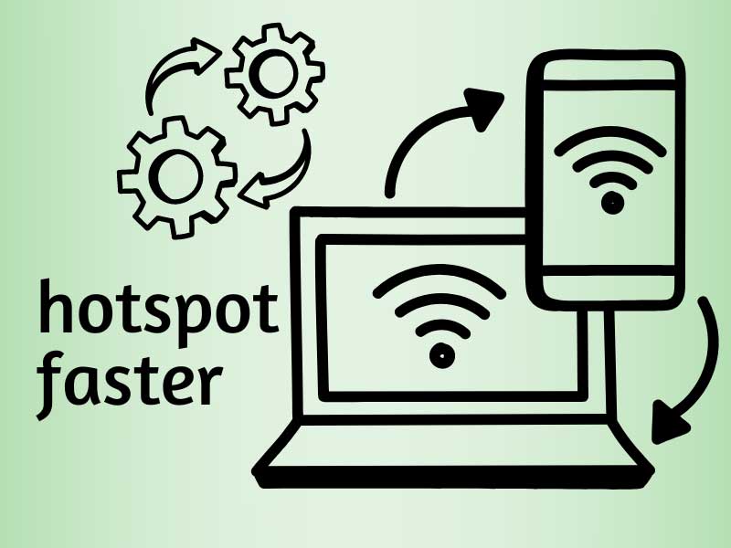 how to make your hotspot faster